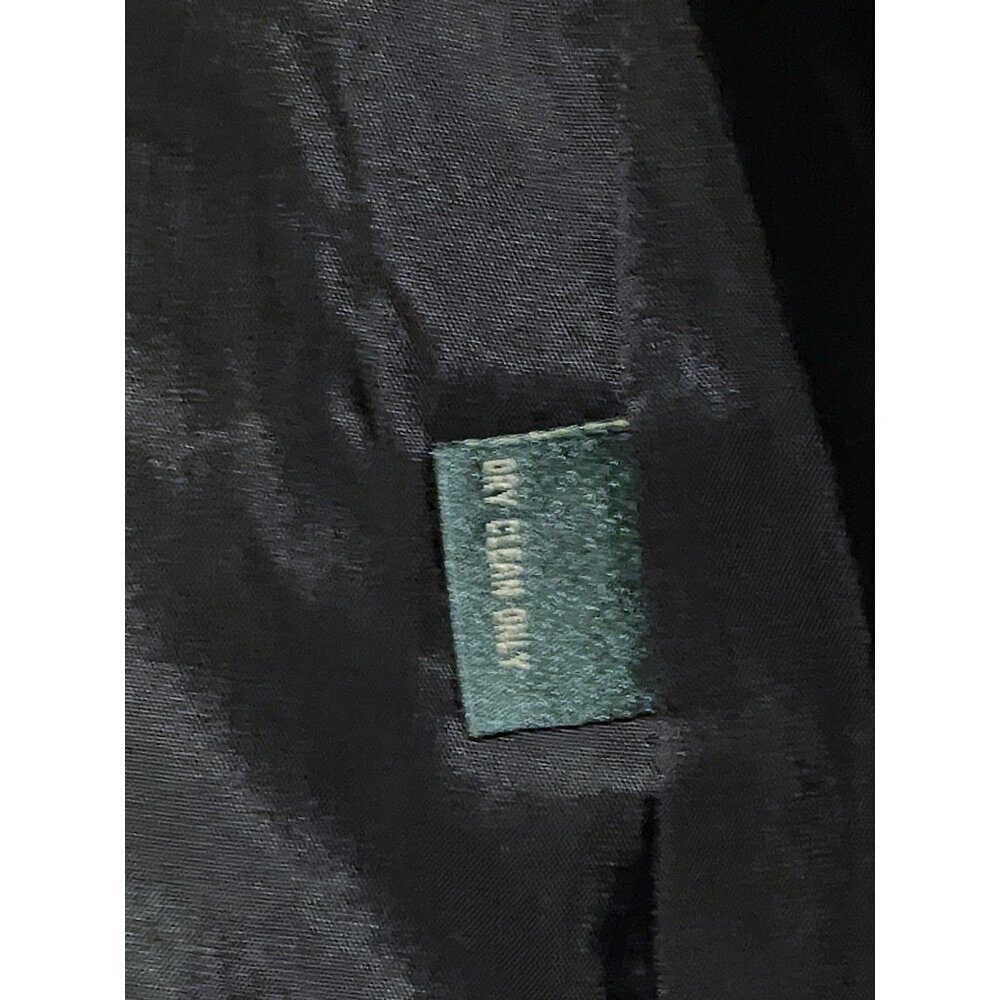 Vintage Lauren Ralph Lauren  Blazer 14 Gold Crown Crest Rugby Preppy 100% Wool - Picture 9 of 10